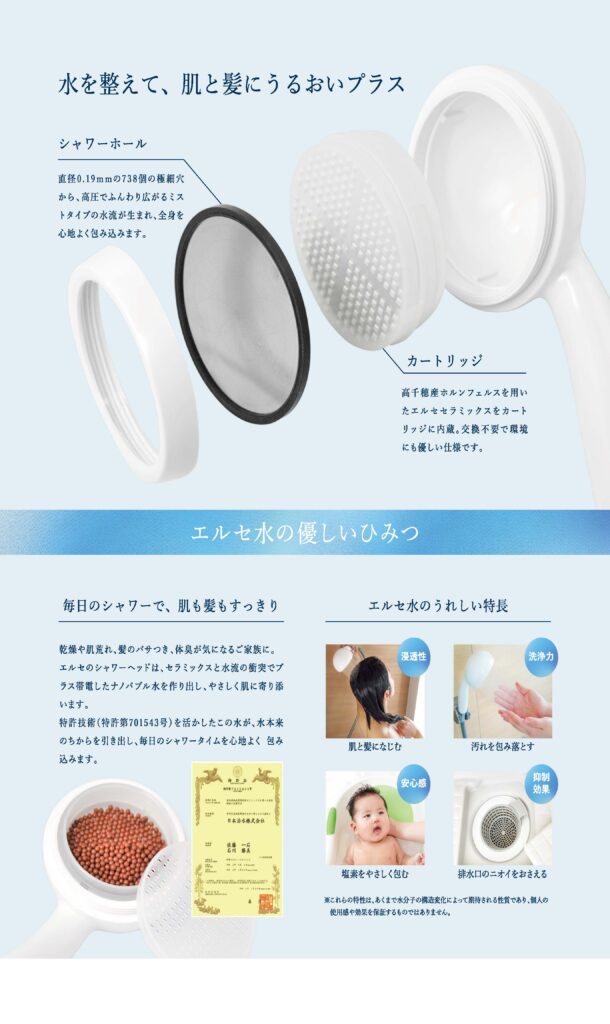 新型エルセシャワー概要