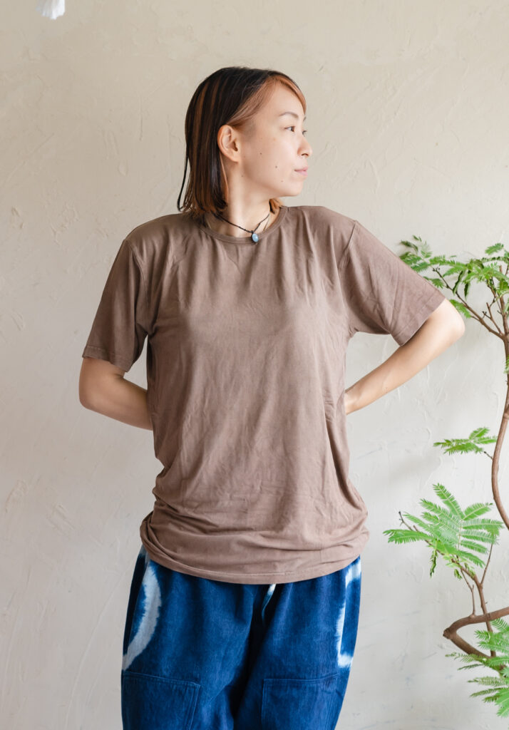 うさとの服 USATO 天然素材 草木染 パンツ うさとの服 USATO 天然素材 草木染 パンツ