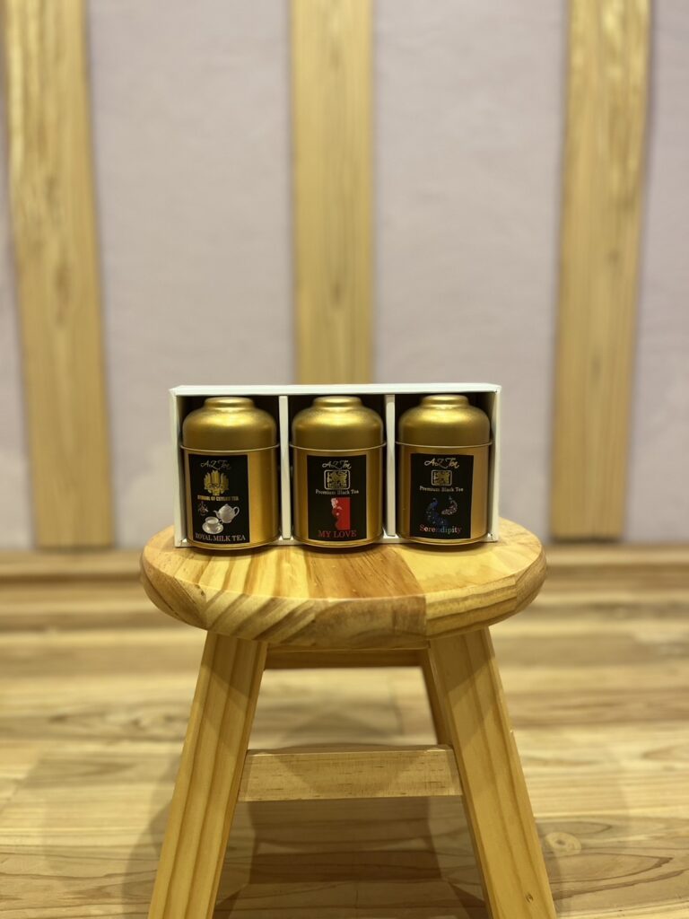 【お歳暮・贈答品】ゴールド2缶入りギフト（茶葉）